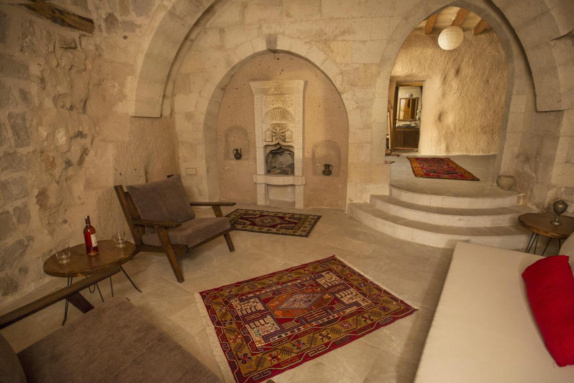 Helike Cave Hotel Üçhisar Rom bilde