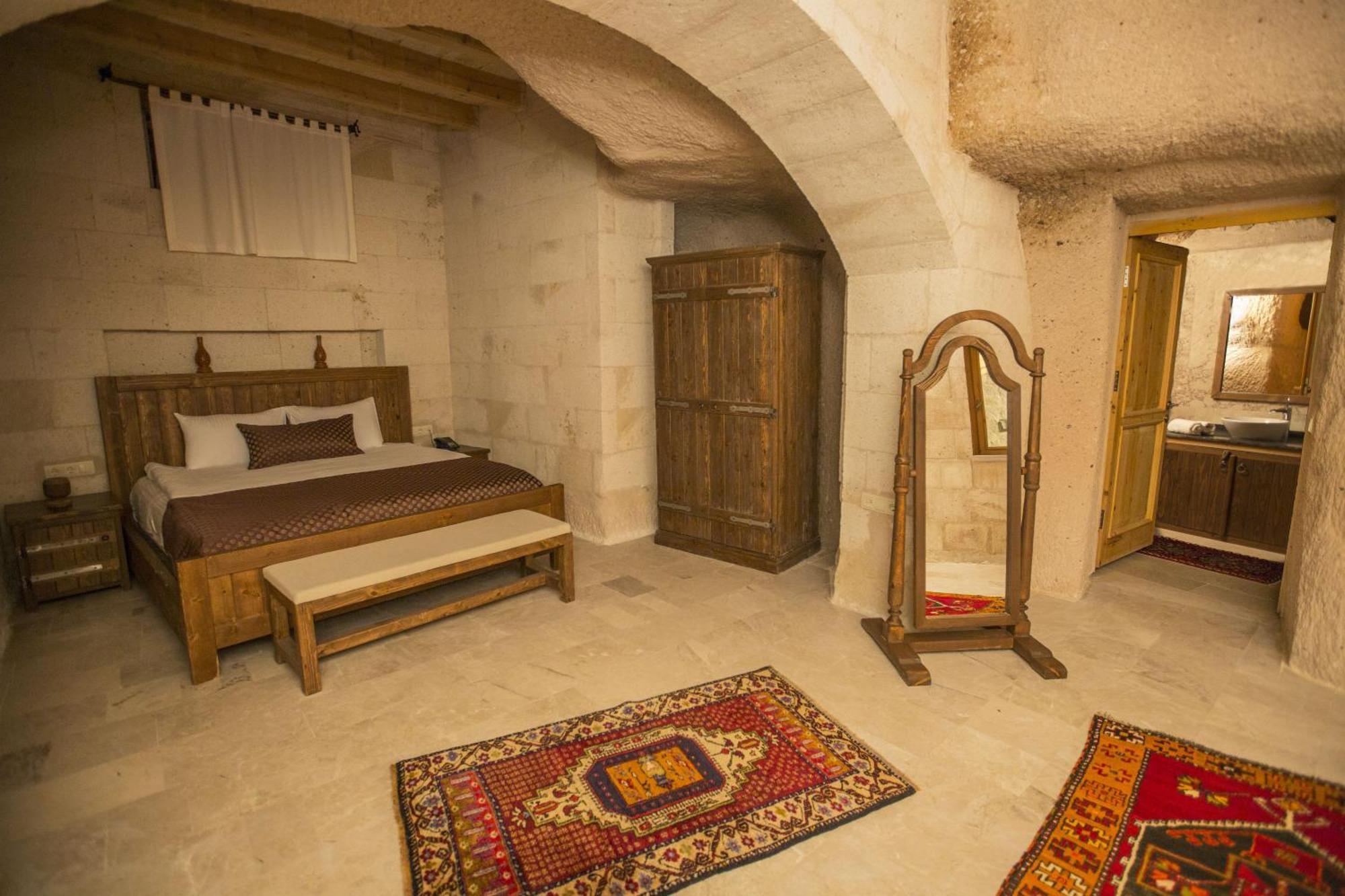 Helike Cave Hotel Üçhisar Rom bilde