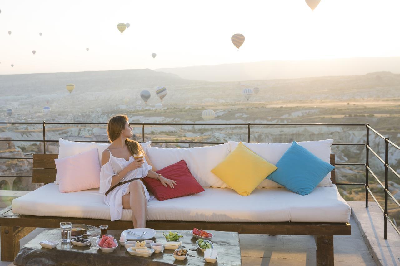 Helike Cave Hotel Üçhisar Eksteriør bilde